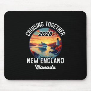 New England Canada Cruise Mouse Mat