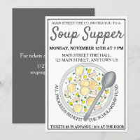 New England Clam Chowder Bowl Soup Cookoff Supper