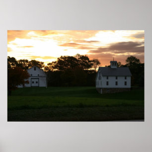 New England Dawn Poster