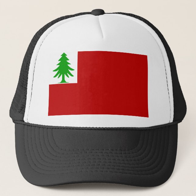 New England Flag Trucker Hat (Front)