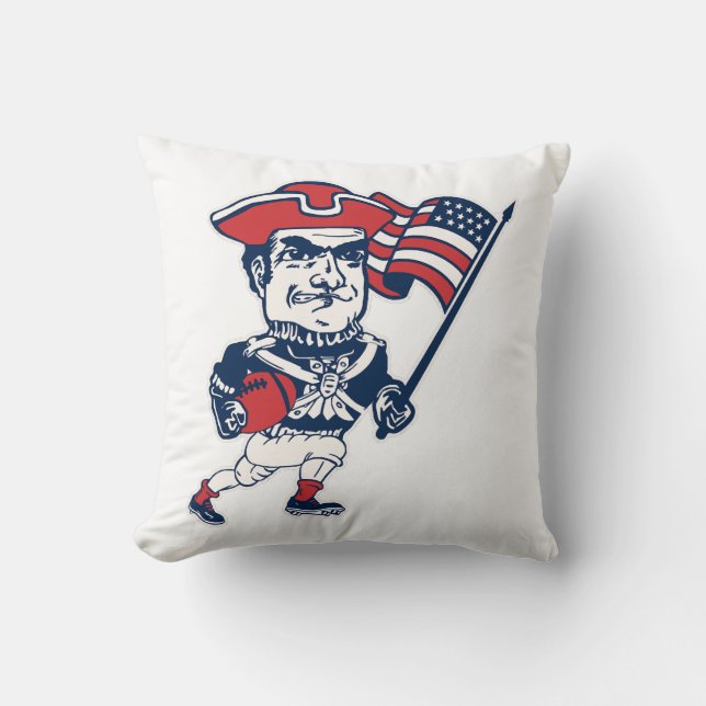 New England Football Mascot Cushion (Front)
