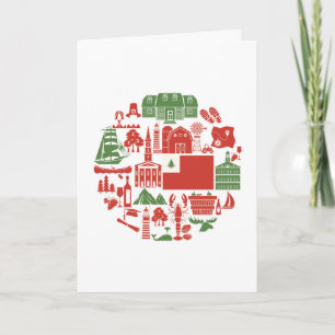 New England Icons Card