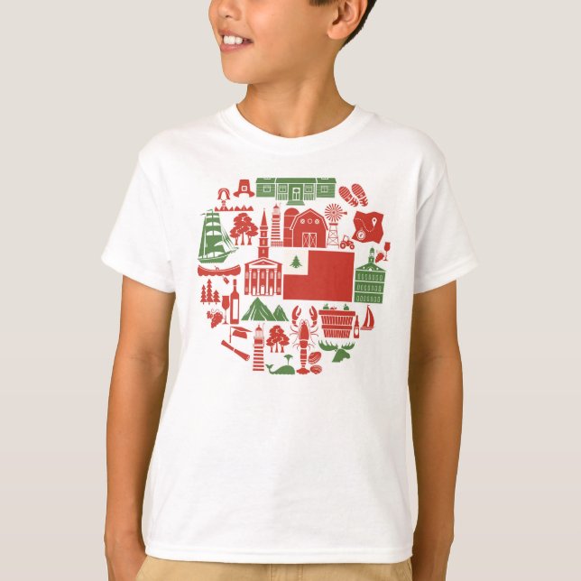 New England Icons T-Shirt (Front)