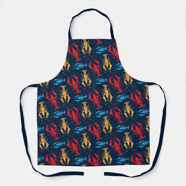 New England Lobster Bake Maine Coastal Apron (Front)