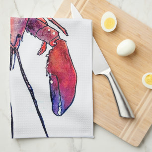 New England Lobster Kitchen Towel