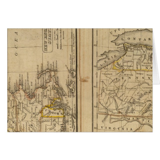 New England, Middle States (Front Horizontal)