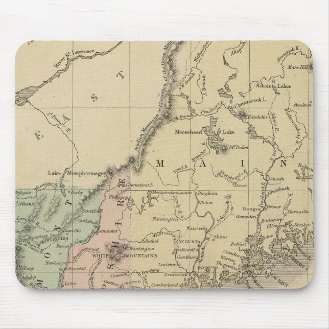 New England Mouse Mat (Front)