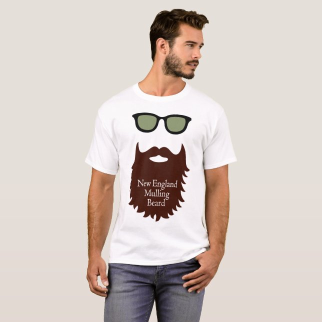 New England Mulling Beard T-Shirt (Front Full)