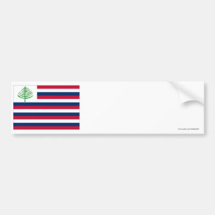 New England Naval Ensign Bumper Sticker