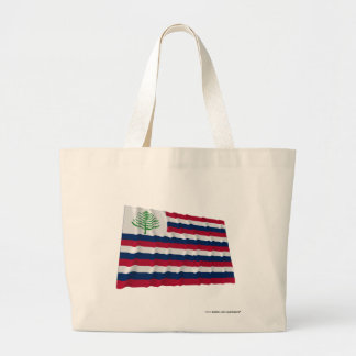 New England Naval Ensign Large Tote Bag