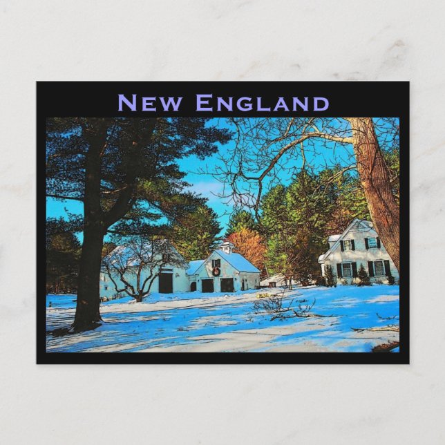 New England Postcard (Front)