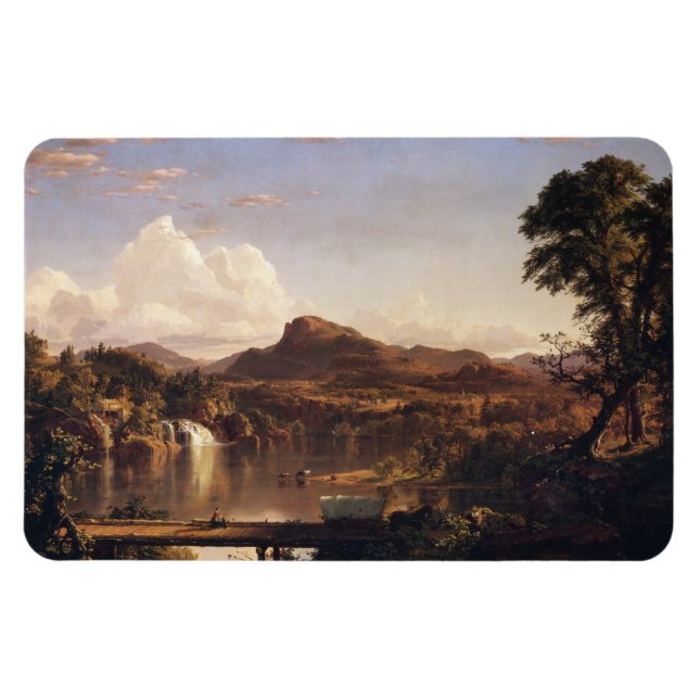 New England Scenery Frederic Edwin Church Magnet (Horizontal)