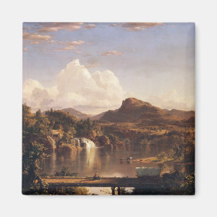 New England Scenery Frederic Edwin Church Magnet