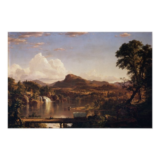 New England Scenery Frederic Edwin Church Poster (Front)
