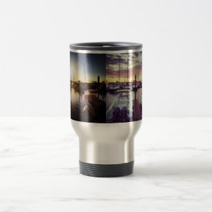 New England Summer Sunsets Travel Mug