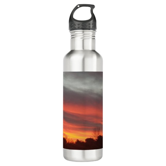 New England Sunset 710 Ml Water Bottle (Front)