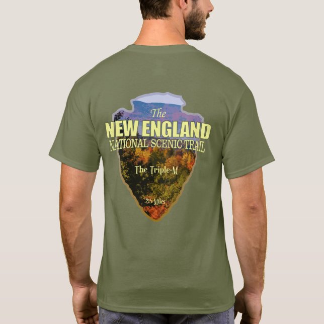 New England Trail (arrowhead) T-Shirt (Back)