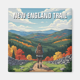 New England Trail Travel Magnet