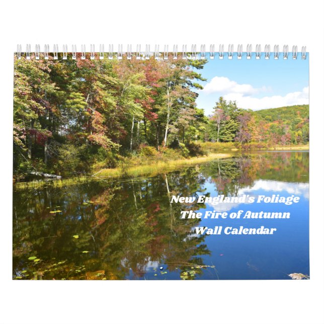 New England's Foliage Wall Calendar (Cover)