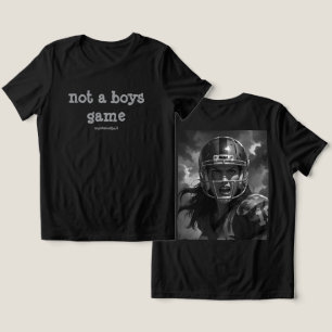 NEW ERA Not A Boys Game Bold T-Shirt Tri-Blend Shirt