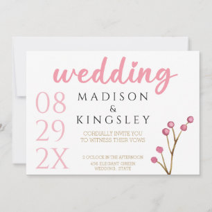 New Fancy Elegant Sensational and Spectacular  Invitation