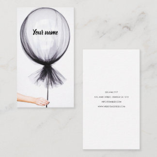 New fashion art creative business card