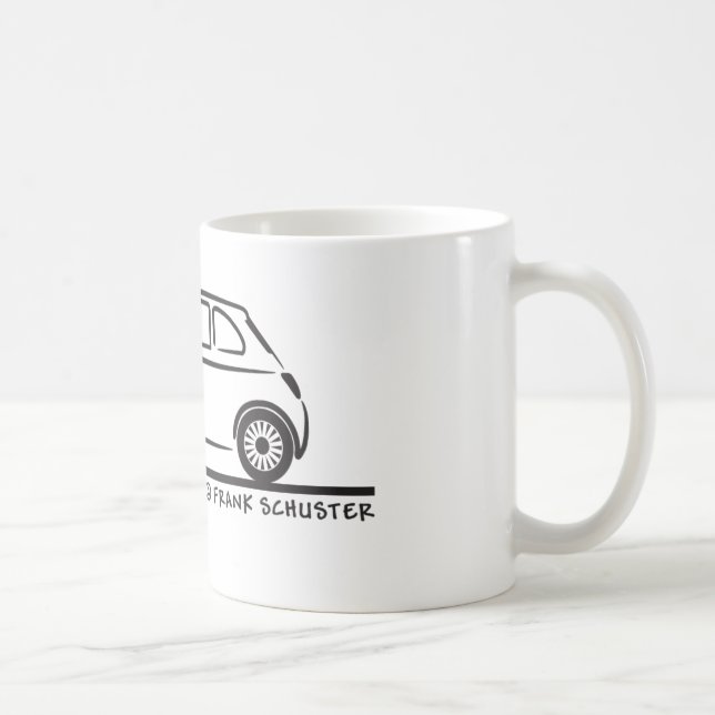 New Fiat 500 Cinquecento Coffee Mug (Right)
