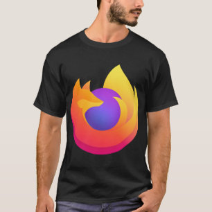 New Firefox 2020 Logo Sticker T-Shirt