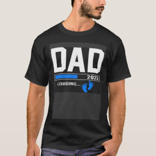 New First Time Dad 2023 Loading for Pregnancy Anno T-Shirt