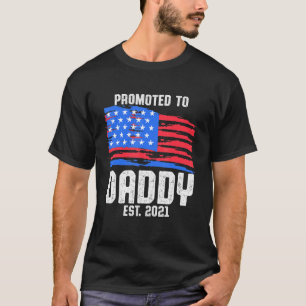 New First Time Dad Police Law Enforcement Daddy  5 T-Shirt