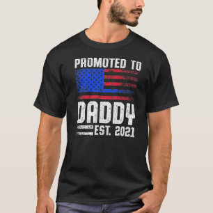 New First Time Dad Police Law Enforcement Daddy T-Shirt