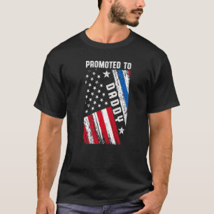 New First Time Dad Police Law Enforcement Daddy T-Shirt