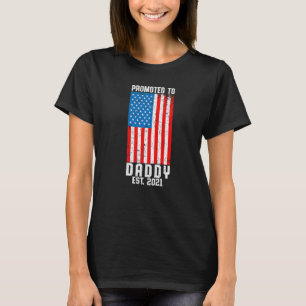 New First Time Dad Police Law Enforcement Daddy T-Shirt
