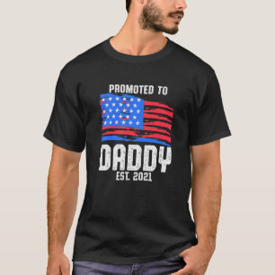 New First Time Dad Police Law Enforcement Daddy T-Shirt
