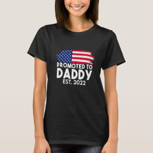 New First Time Dad Police Law Enforcement Daddy T-Shirt