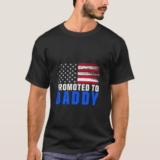 New First Time Dad Police Law Enforcement Daddy T-Shirt