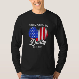 New First Time Dad Police Law Enforcement Daddy T-Shirt