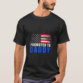 New First Time Dad Police Law Enforcement Daddy Ta T-Shirt