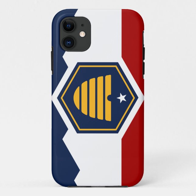 New flag of Utah State  Case-Mate iPhone Case (Back)