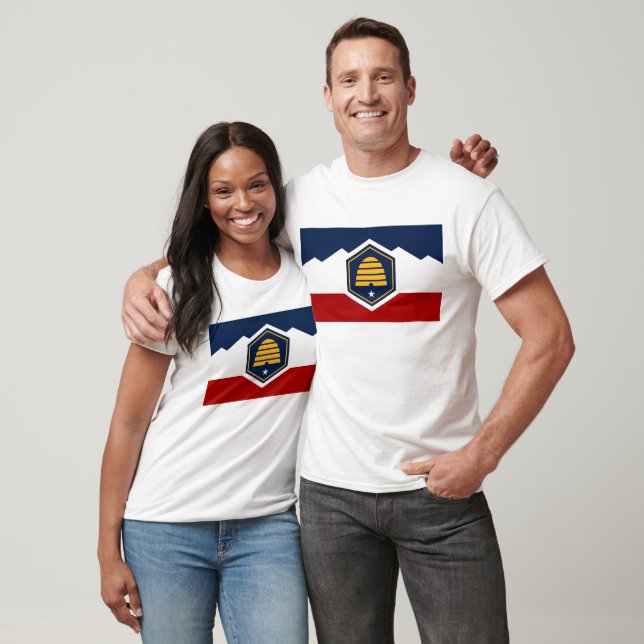 New flag of Utah State  T-Shirt (Unisex)