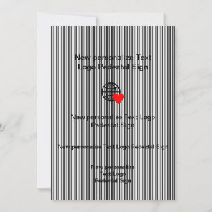 New Flat Invitation Customise your own