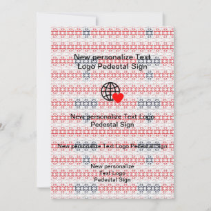 New Flat Invitation Customise your own