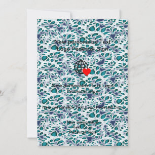 New Flat Invitation Customise your own