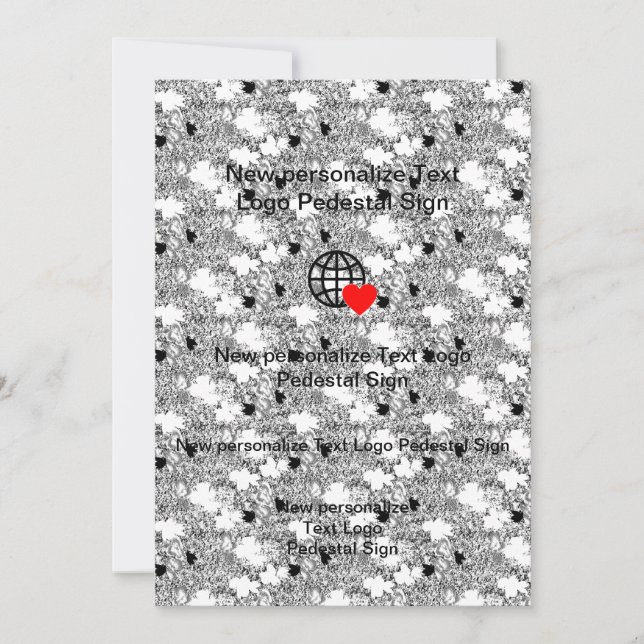 New Flat Invitation Customise your own (Front)