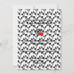 New Flat Invitation Customise your own