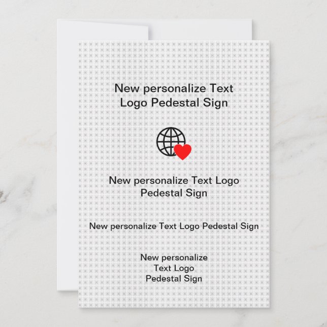 New Flat Invitation Customise your own (Front)