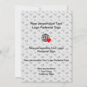 New Flat Invitation Customise your own