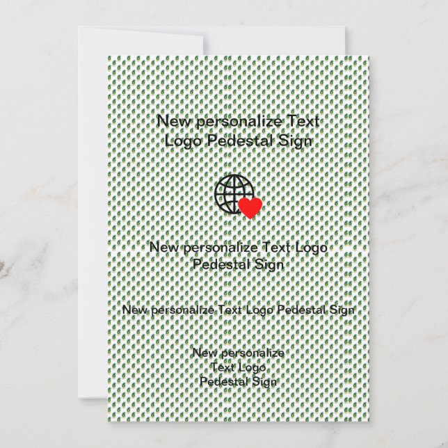 New Flat Invitation Customise your own (Front)