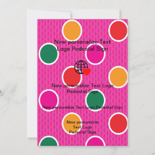 New Flat Invitation Customise your own