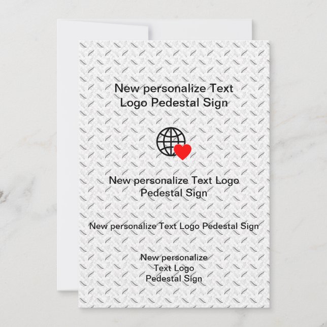 New Flat Invitation Customise your own (Front)